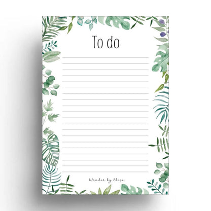 Notitieblok Botanisch