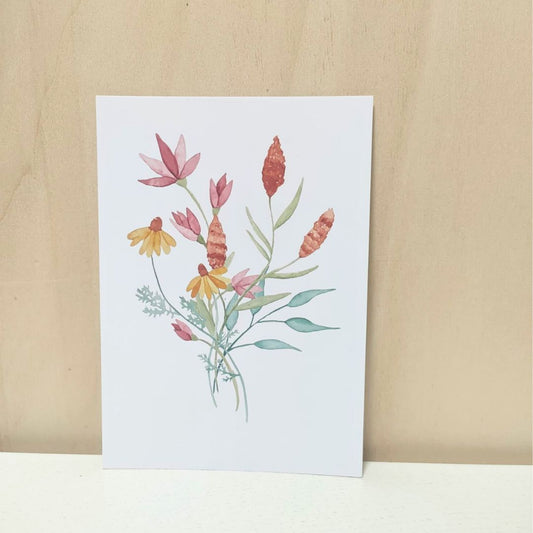 Kaart 'Veldbloemen'