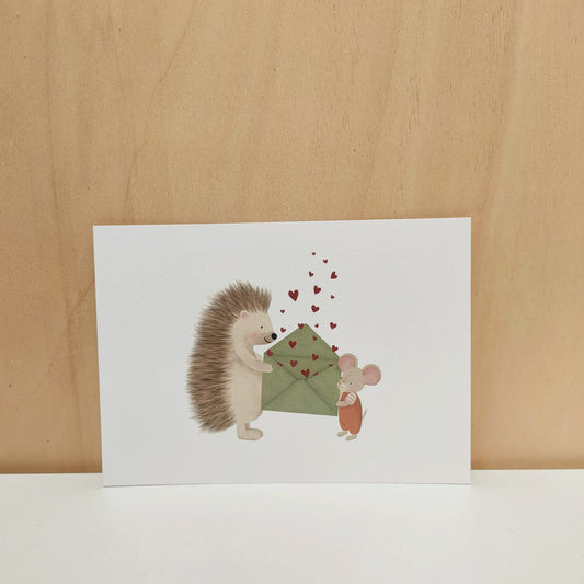 Kaart 'Een envelop vol liefde'