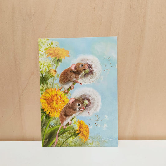 Kaart 'Paardebloem plezier'
