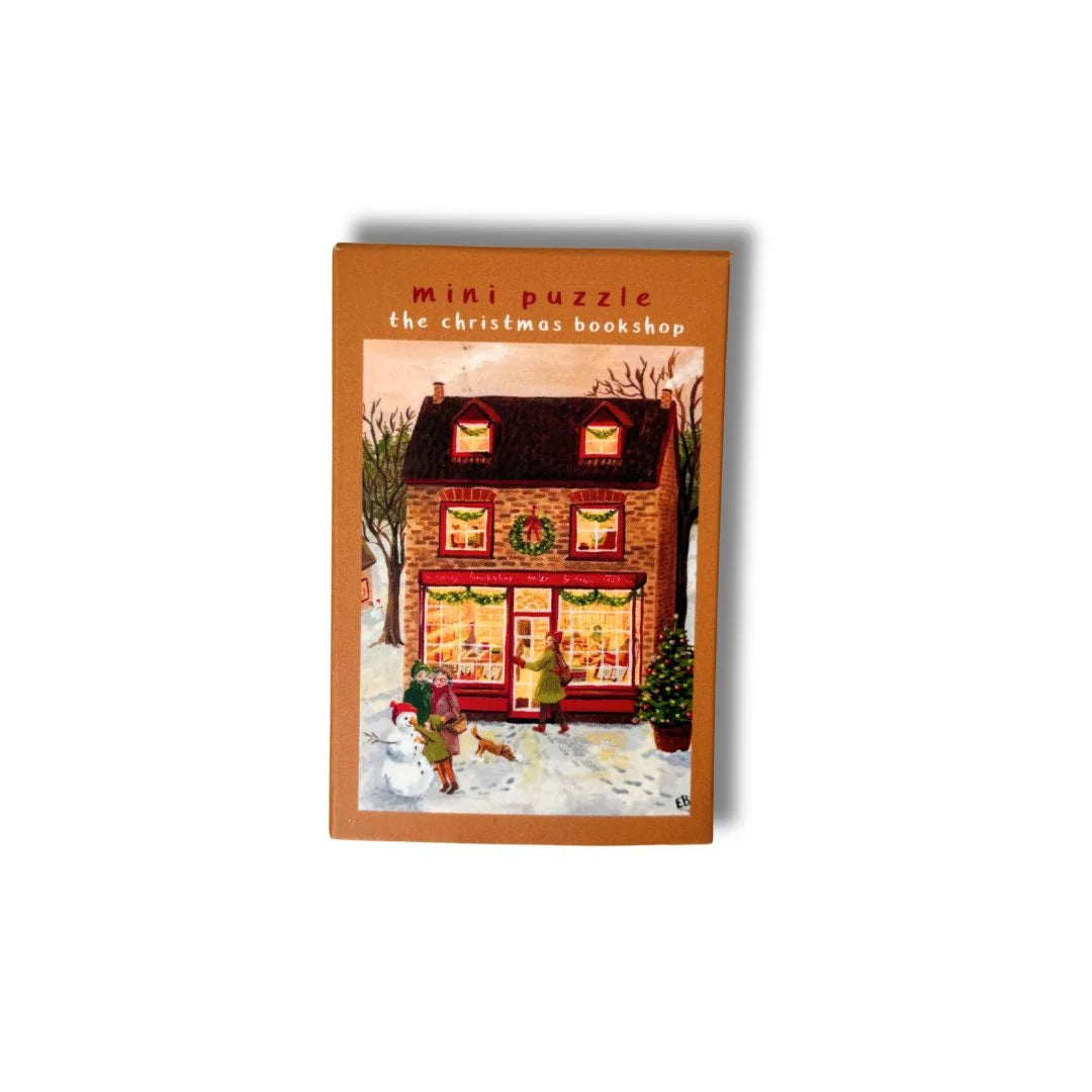 Minipuzzel Christmas bookshop