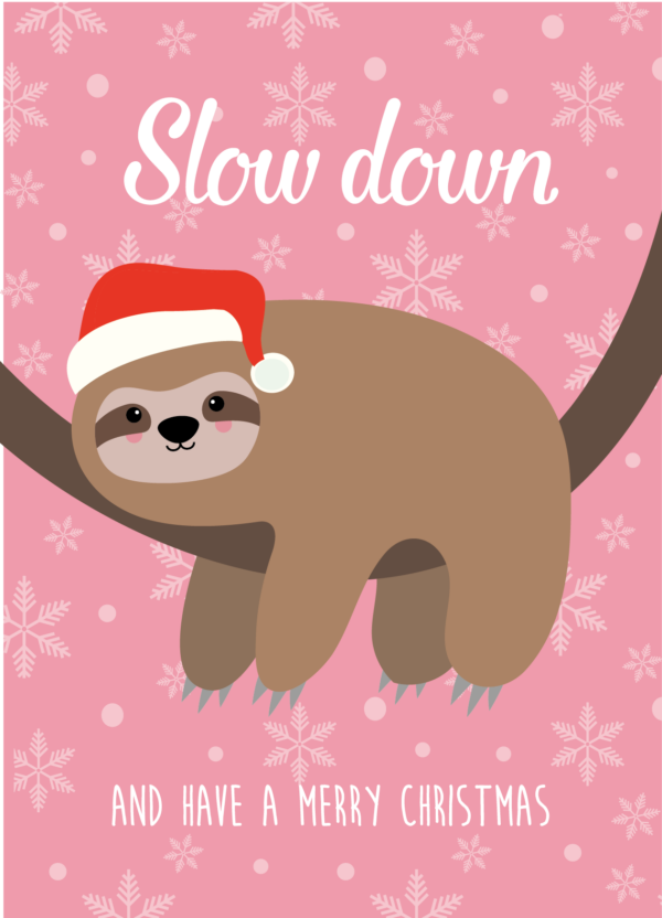 Slow down merry christmas