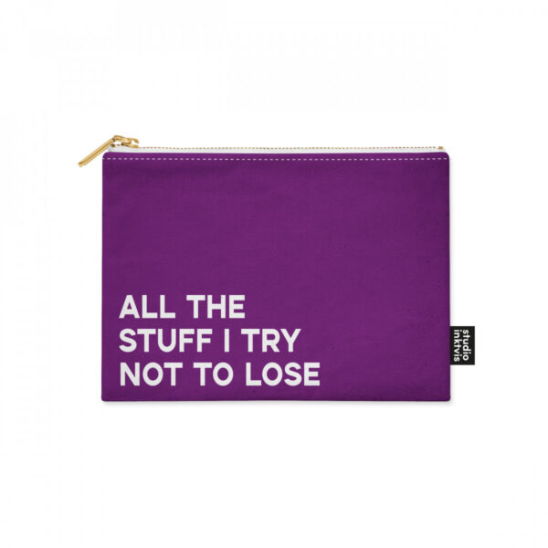 Etui ‘All the stuff I try not to loose’ – Studio Inktvis