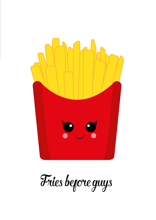 Fries before guys – Studio Inktvis