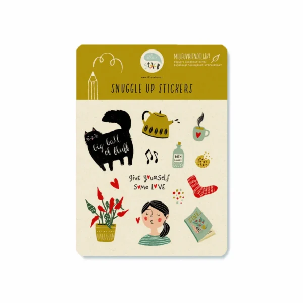 Stickervel ‘Snuggle up’